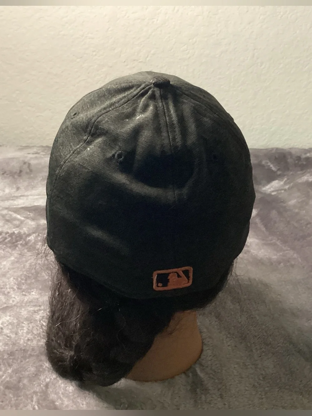 New Era Black Cap with Orange and Navy World Series 